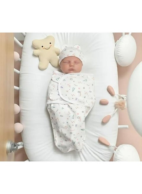 SwaddleNewborn Baby Swaddle 100% Cotton Sleep Better Reduce Crying